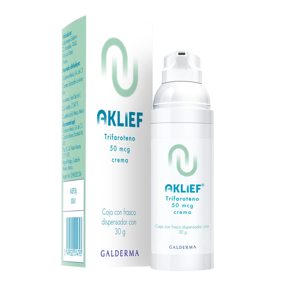 AKLIEF® Crema 50 mcg/g – 30 g