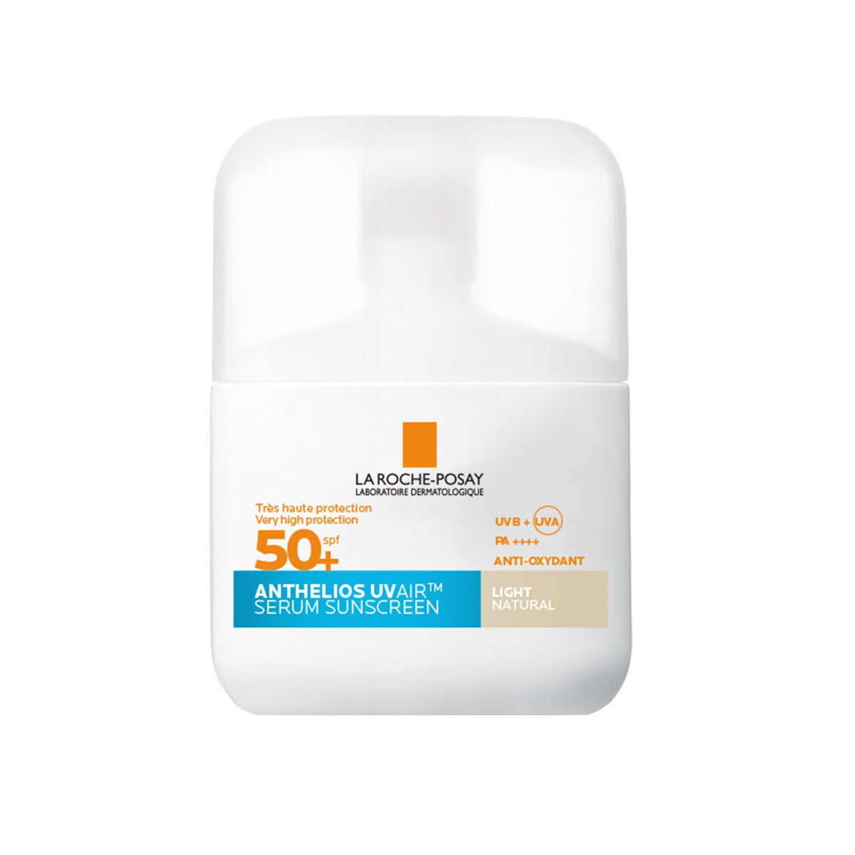 La Roche-Posay Anthelios UVAir SPF 50+ Tono Claro 50 ml | Sérum Protector Solar con Color