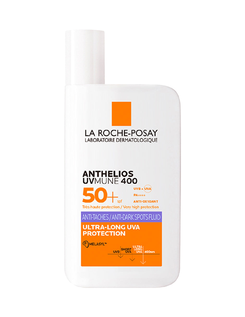 La Roche-Posay Anthelios UVMune 400 Anti-Pigment SPF 50+ 50 ml | Protector Solar Facial Antimanchas