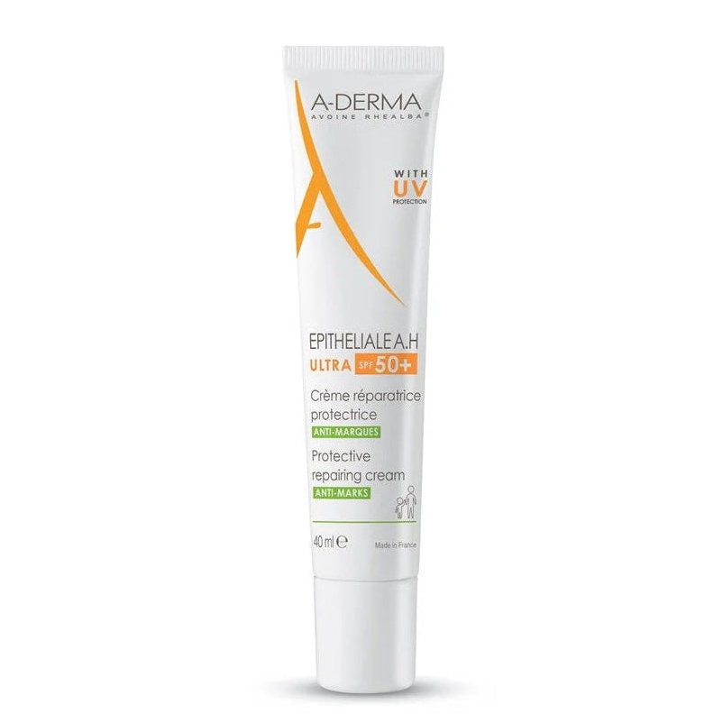 A-DERMA Epitheliale A.H Ultra Crema Reparadora y Protección Anti-Marcas FPS 50+