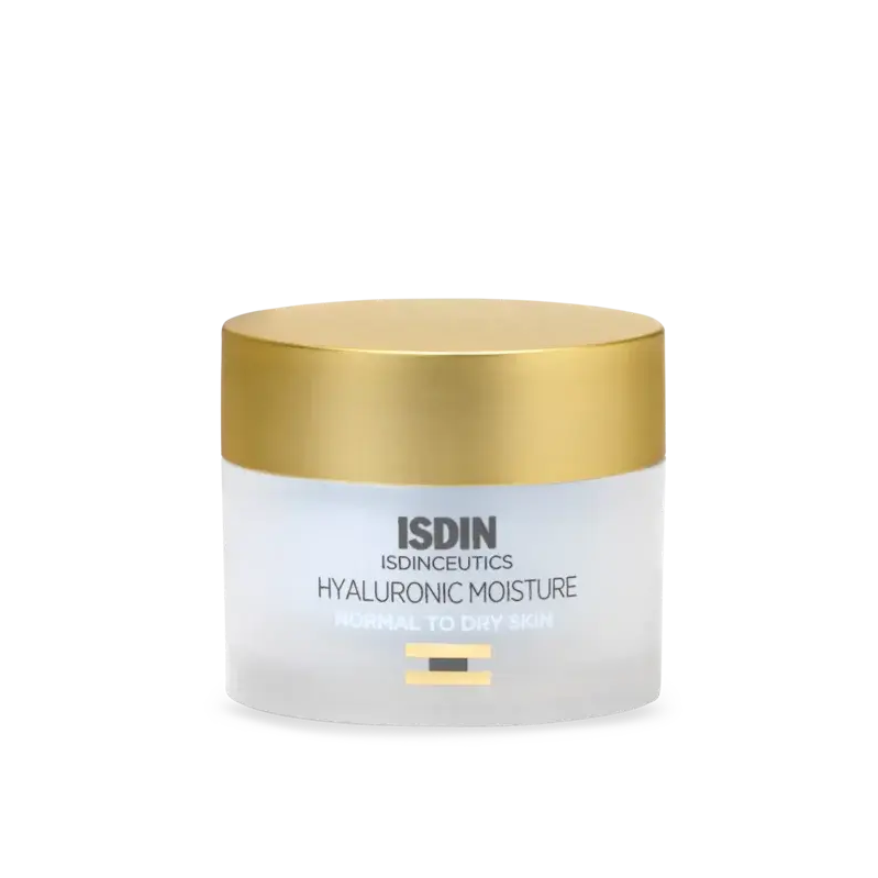 ISDIN Isdinceutics Hyaluronic Moisture Normal to Dry | Crema Facial Hidratante con Ácido Hialurónico para Piel Normal a Seca